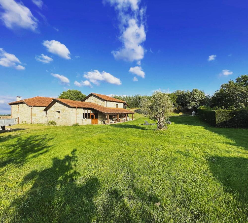 Casa De Campo Con Piscina, Entera O Por Habitaciones Amoeiro Dış mekan fotoğraf