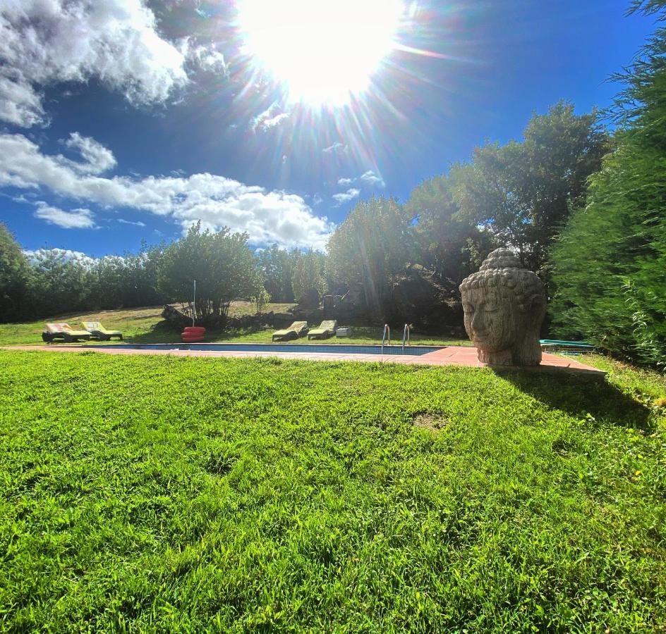 Casa De Campo Con Piscina, Entera O Por Habitaciones Amoeiro Dış mekan fotoğraf